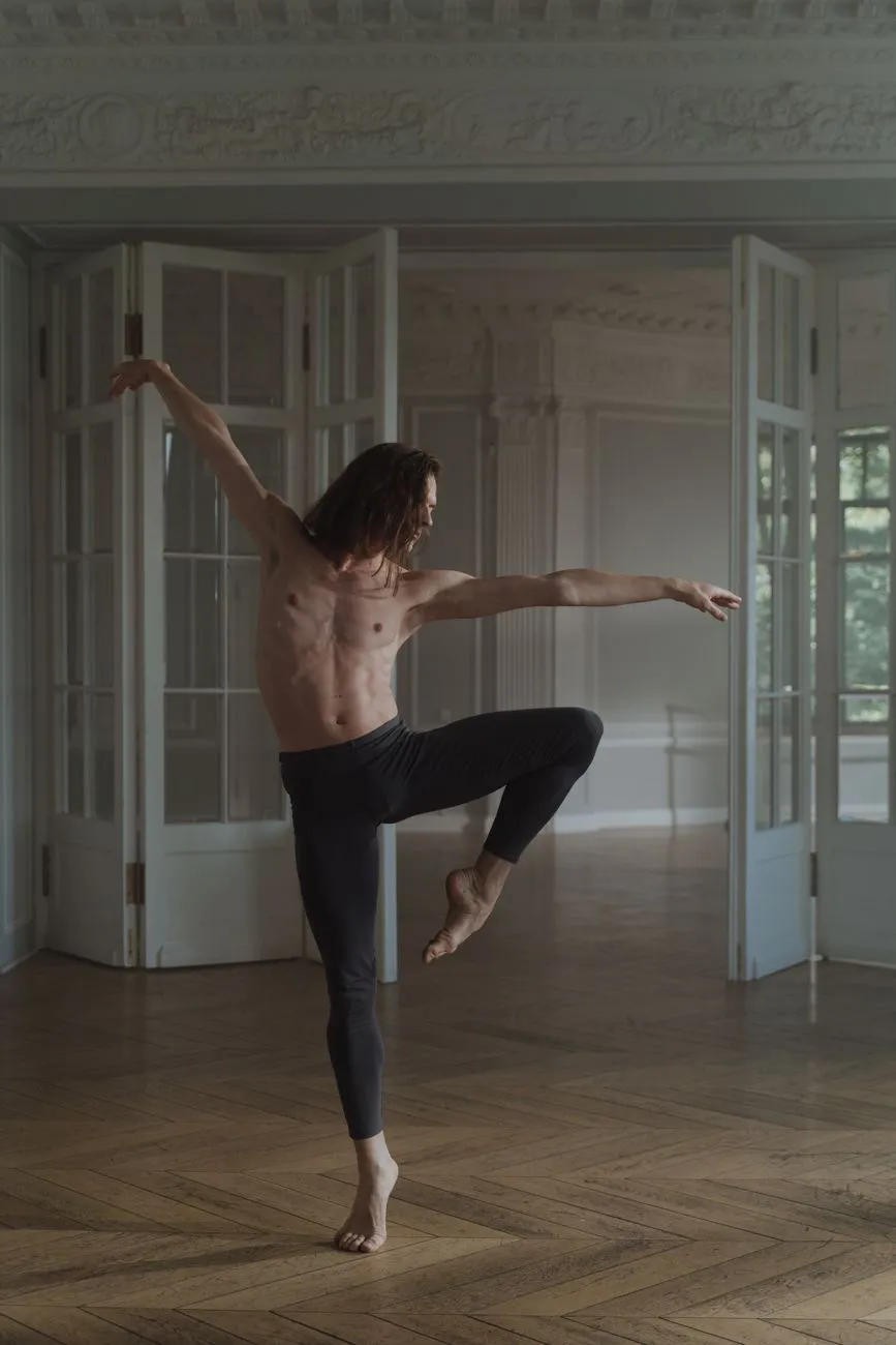 Ballerino In A Grand Hall