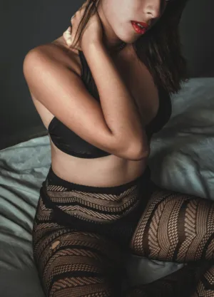 Seductive Nighttime Portrait