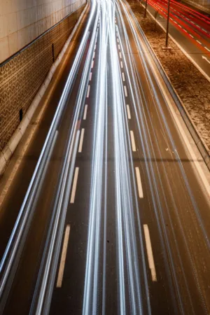Night Traffic Lights
