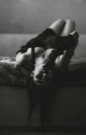 Blurred Legs On Couch