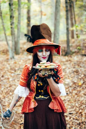 Halloween Costume In The Woods