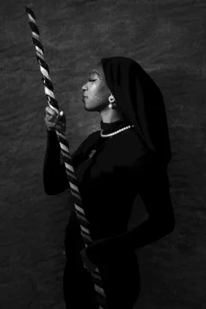 Black And White Portrait