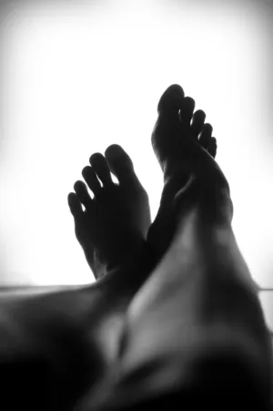 Silhouette Of Feet
