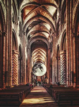 Moon In Cathedral