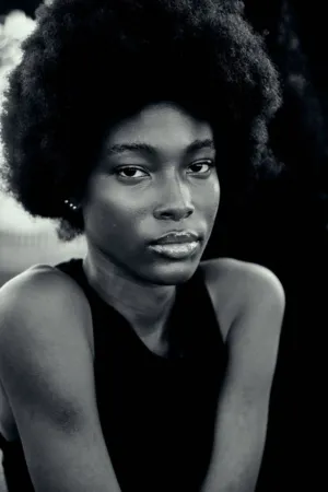 Black And White Portrait