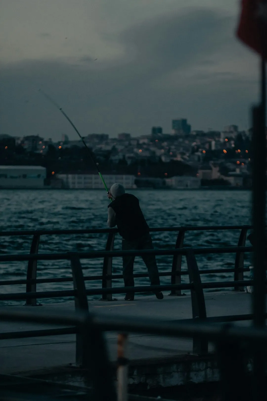 Fishing At Dusk
