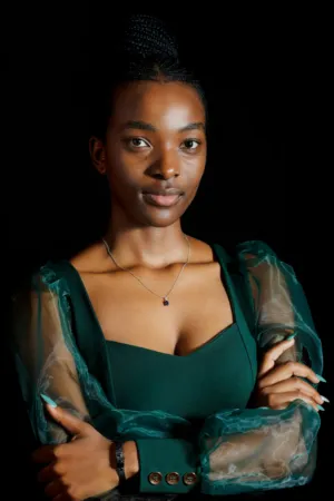 Green Fashion Portrait