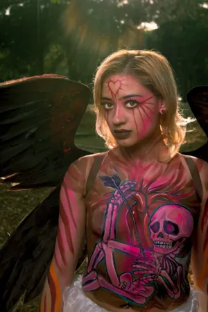 Body Art With Wings