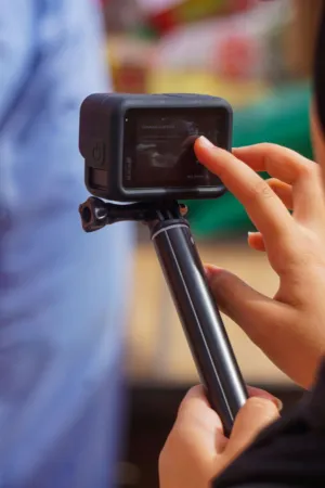 Adjusting Action Camera