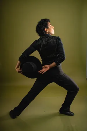 Dancer In Black Outfit