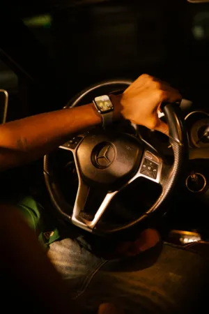 Steering Wheel Close-Up