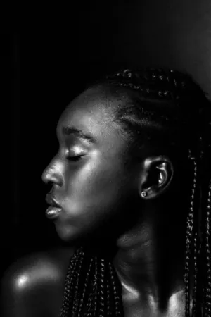 Black And White Portrait