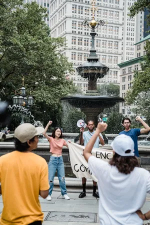 Protest In The City