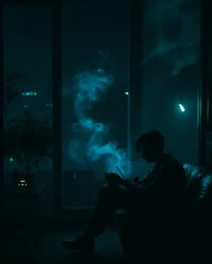 Nighttime Smoke
