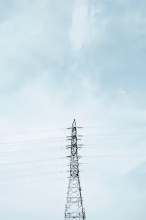 Power Line Tower