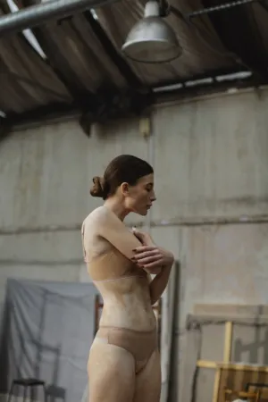 Ballerina In Studio