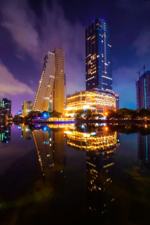 Cityscape At Night
