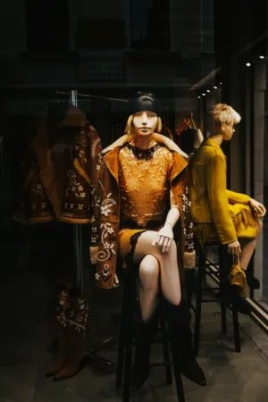 Fashion Store Window Display