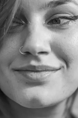 Black And White Portrait