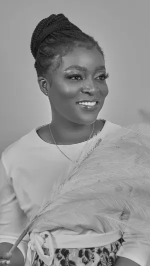 Black And White Portrait