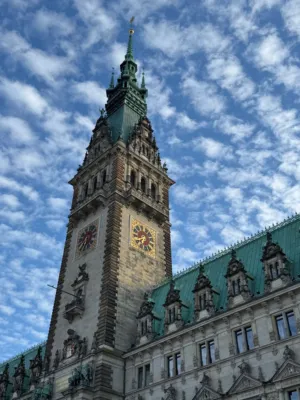 Hamburg City Hall Tower