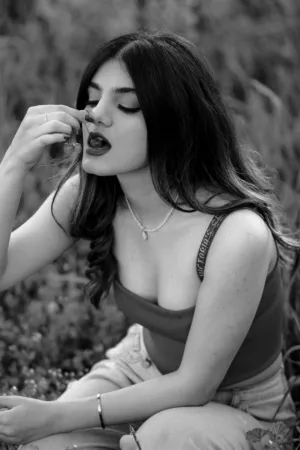 Black And White Portrait