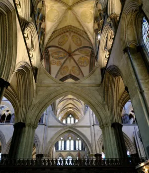 Interior Of Salisbury Cathedral