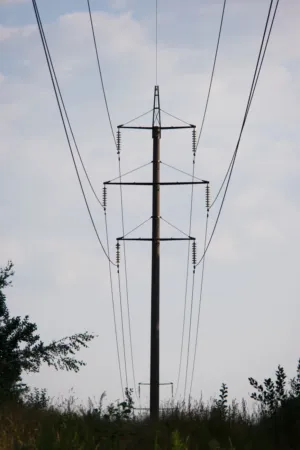 Power Line Tower