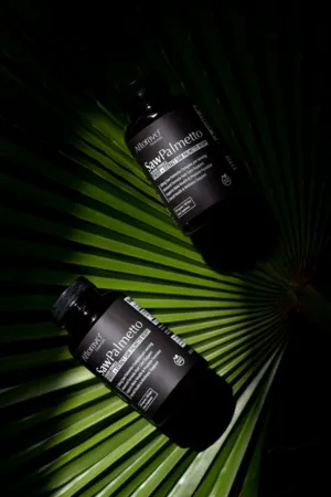 Saw Palmetto Supplement Bottles