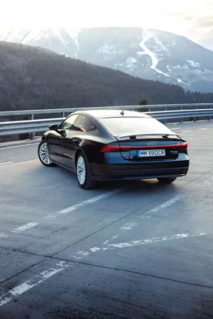 Audi A7 In The Mountains