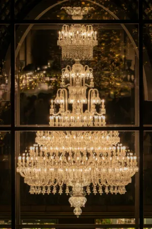 Grand Crystal Chandelier