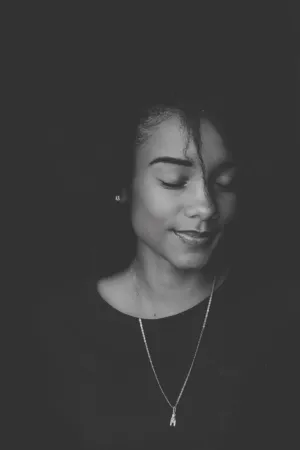 Black And White Portrait