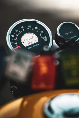 Royal Enfield Motorcycle Dashboard