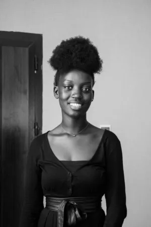 Black And White Portrait