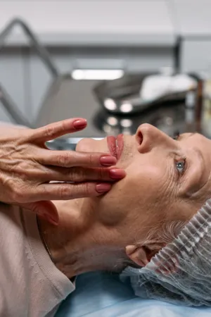Senior Woman In Medical Setting