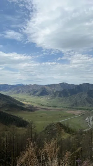 Mountain Valley Landscape