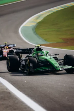 Green Formula 1 Racing Car