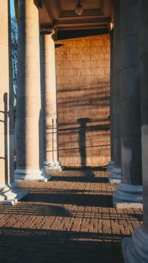 Sunlit Columns