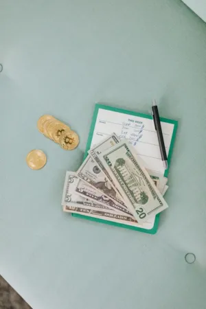 Money And Notepad