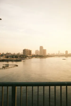 Cityscape By The River