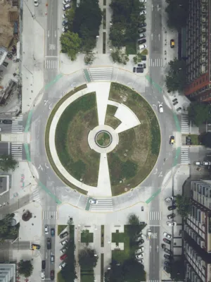 Circular Urban Roundabout