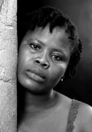 Black And White Portrait