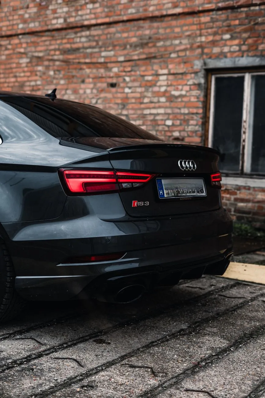 Audi Rs3 Rear View
