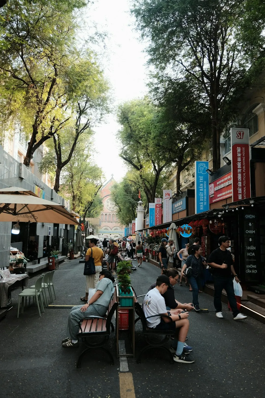 Street Scene In Vietnam