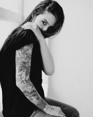 Tattooed Arm Portrait