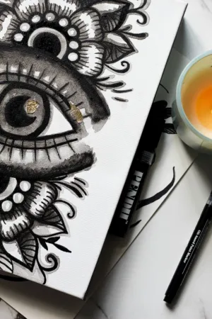 Abstract Eye Art