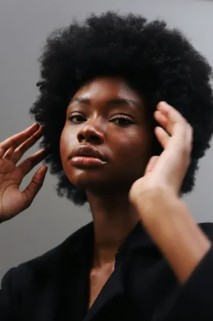 Black Woman With Afro