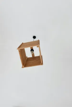 Minimalist Wooden Lamp