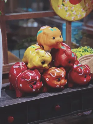 Colorful Piggy Banks