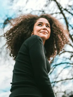 Curly Hair And Nature